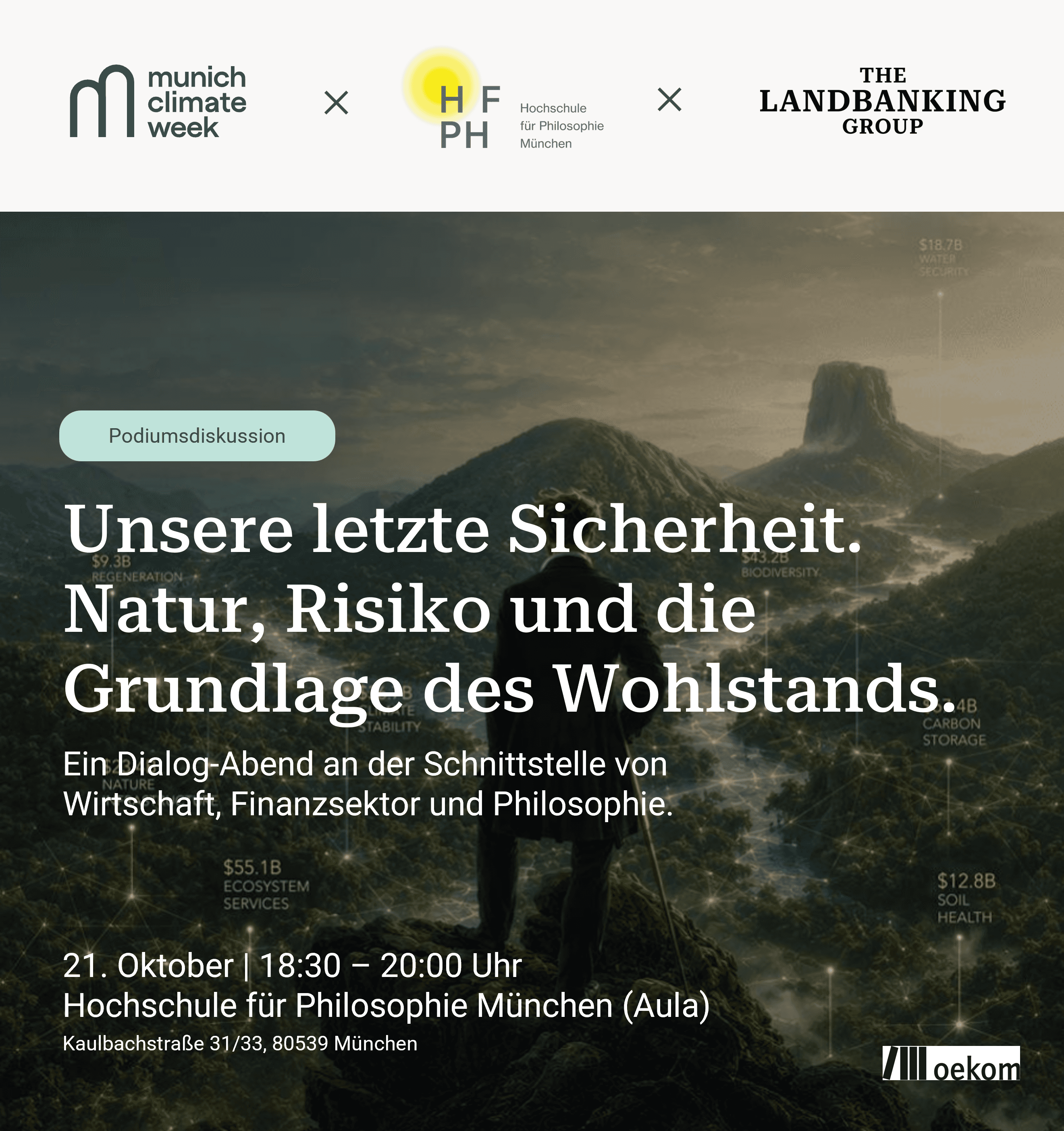 Unsere letzte Sicherheit. Natur, Risiko und die Grundlage des Wohlstands.