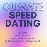 Oxbridge Ivy League MIT "Climate Speed Dating"