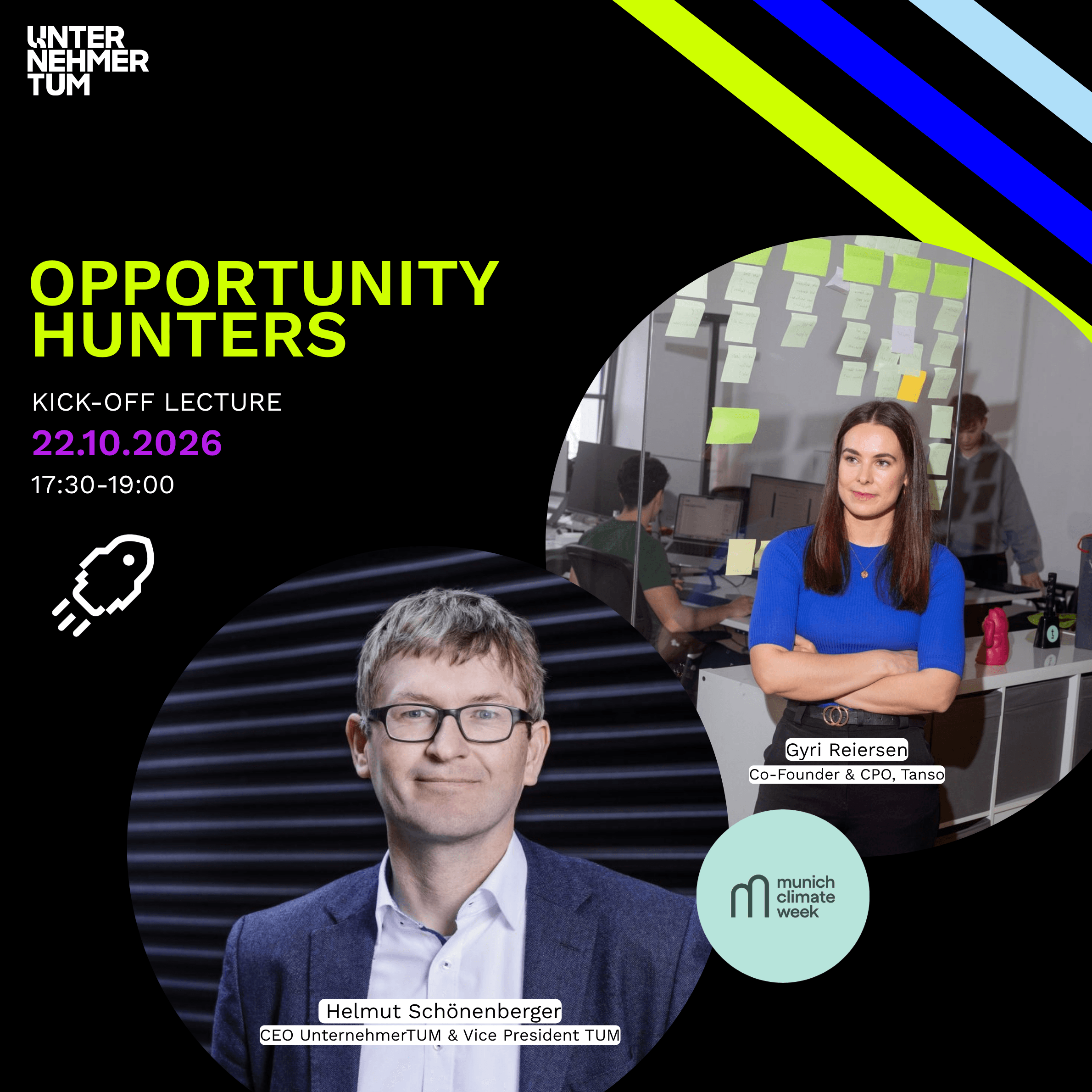 Opportunity Hunters Kick-off | How can we identify meaningful entrepreneurial opportunities within climate-related challenges?