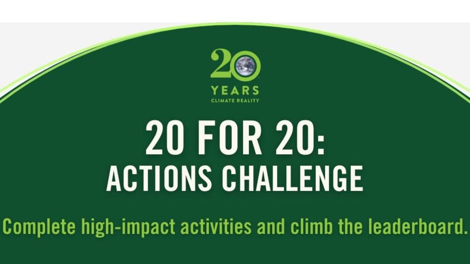 20 for 20 Action Day