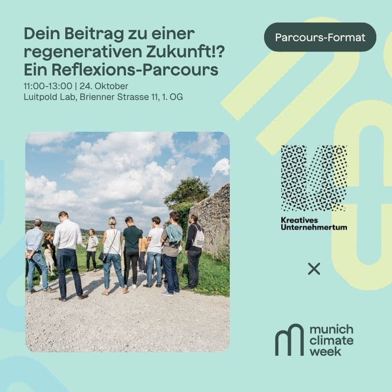 Dein Beitrag zu einer regenerativen Zukunft!?