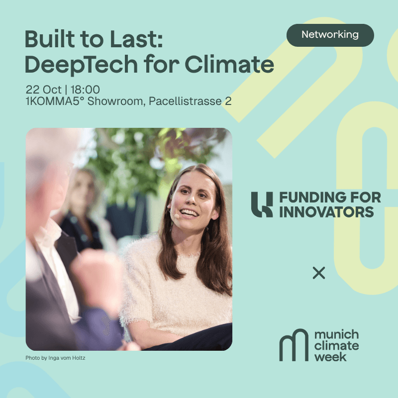 Built to Last: DeepTech for Climate